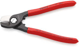 KNIPEX Kabelschere 165 mm mit Comfort-Griff – präziser Schnitt für Kupfer- und Alukabel