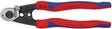 KNIPEX Drahtseilschere 190 mm – für harte Drahtseile, Kabel und Rundstahl, poliert