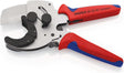 KNIPEX Rohrschneider für Verbund- und Kunststoffrohre Ø 26-40 mm, 210 mm, Chrom-Vanadin-Elektrostahl