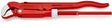 KNIPEX Rohrzange DIN 5234 S-Maul 245 mm Spannweite 0-35 mm für Rohre 1/2 Zoll