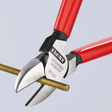 KNIPEX Seitenschneider 110 mm, polierter Kopf, Kunststoffüberzug – präziser Schnitt für feine Drähte
