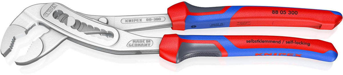 KNIPEX Wasserpumpenzange Alligator® 180 mm, Spannweite 36 mm, verchromt, Comfort-Griff