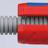 KNIPEX Abmantelungswerkzeug TwistCut 100 mm für Wellrohre und Litzen 0,2–4 mm²