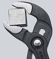 KNIPEX Cobra® Wasserpumpenzange 180 mm – Selbstklemmend, 18 Einstellpositionen, Comfort-Griff