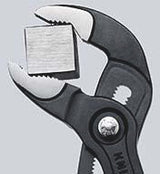 KNIPEX Cobra® Wasserpumpenzange 300 mm Quick Set – selbstklemmend, 30 Einstellpositionen, Spannweite 60 mm