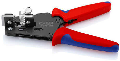 KNIPEX Präzisionsabisolierzange 195 mm für PTFE, Silikon, Radox®, Kapton® und Gummi