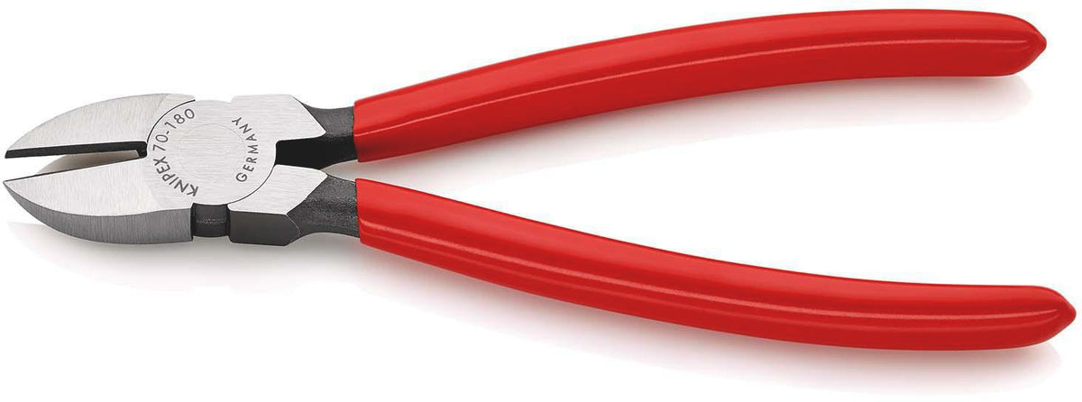 KNIPEX Seitenschneider 110 mm, polierter Kopf, Kunststoffüberzug – präziser Schnitt für feine Drähte