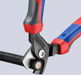 KNIPEX Kabelschere 160 mm mit Kunststoffüberzug – schneidet bis zu 40 % leichter