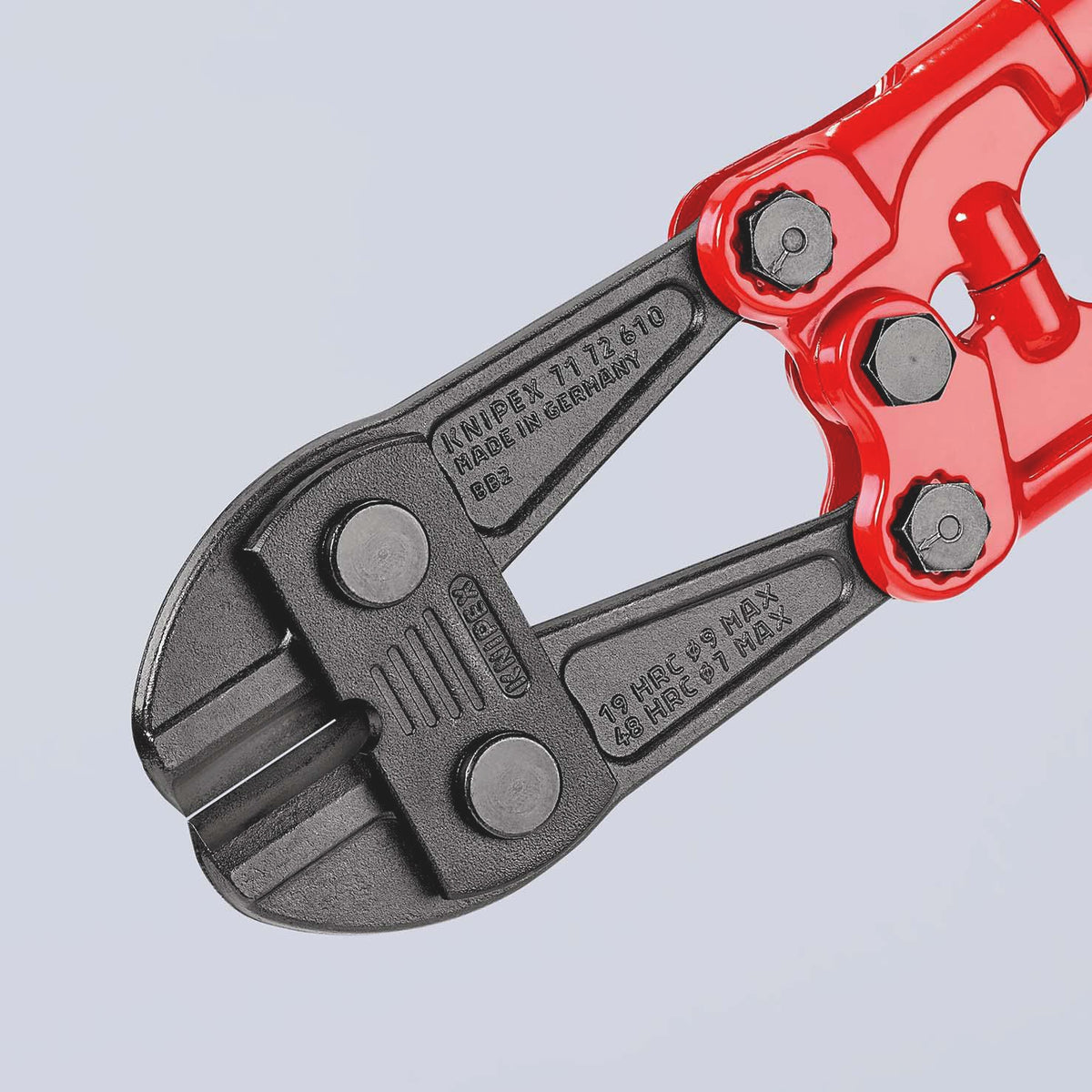 KNIPEX Bolzenschneider 460 mm mit Mehrkomponenten-Hüllen – für harten Draht bis 5 mm
