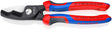 KNIPEX Kabelschere 200 mm Comfort-Griff – Doppelschneide für Kupfer- und Alukabel bis 20 mm Ø