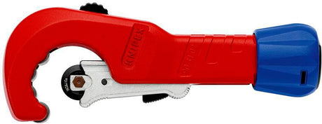KNIPEX Rohrabschneider TubiX® 6-35 mm – QuickLock-Einhandschnellfixierung für Kupfer, Messing, Edelstahl