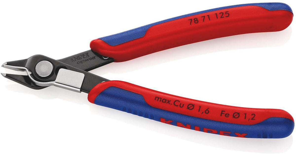 KNIPEX Elektronik-Seitenschneider Super-Knips® 125 mm – Präzisionszange für feinste Schneidarbeiten