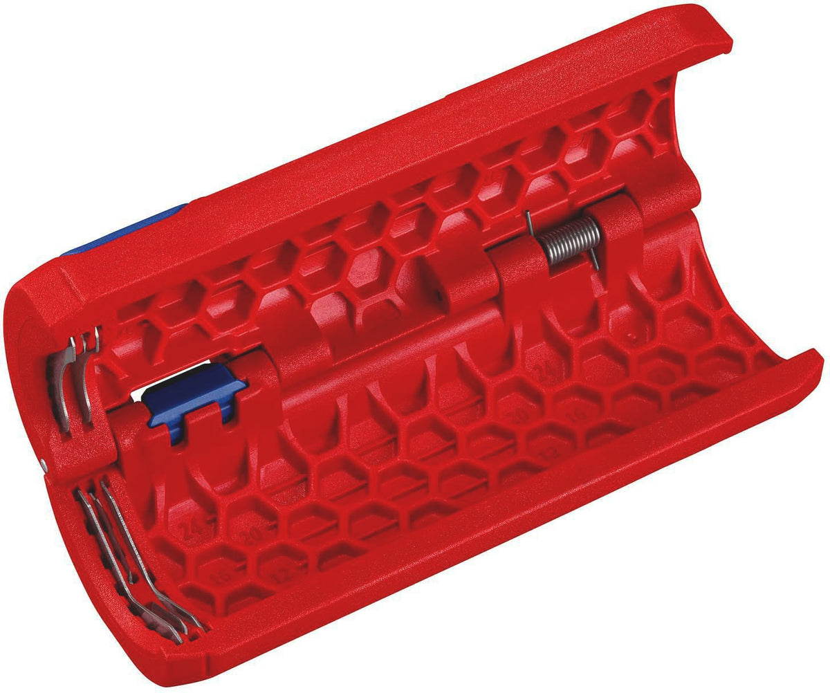 KNIPEX Abmantelungswerkzeug TwistCut 100 mm für Wellrohre und Litzen 0,2–4 mm²