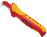 KNIPEX Abmantelungsmesser 155 mm VDE-isoliert mit Mehrkomponentengriff