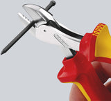 KNIPEX X-Cut® Kompaktseitenschneider VDE 160 mm – 40 % Kraftersparnis, für Pianodraht