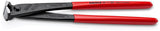 KNIPEX Kraftmonierzange 300 mm – 25 % Kraftersparnis, polierter Kopf, Kunststoffüberzug