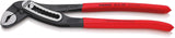 KNIPEX Wasserpumpenzange Alligator 180 mm mit Comfort-Griff und 9-fach Rastenverstellung