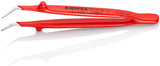 KNIPEX Präzisionspinzette 150 mm gerade verchromt gezahnt VDE-isoliert