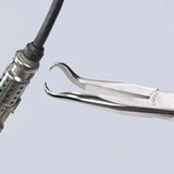 KNIPEX Mechanikerzange L.200mm Form 2 40° gewinkelt Comfort-Griff verchromt
