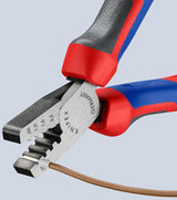 KNIPEX Aderendhülsenzange 145 mm für 0,25–2,5 mm² – Vanadin-Elektrostahl, poliert