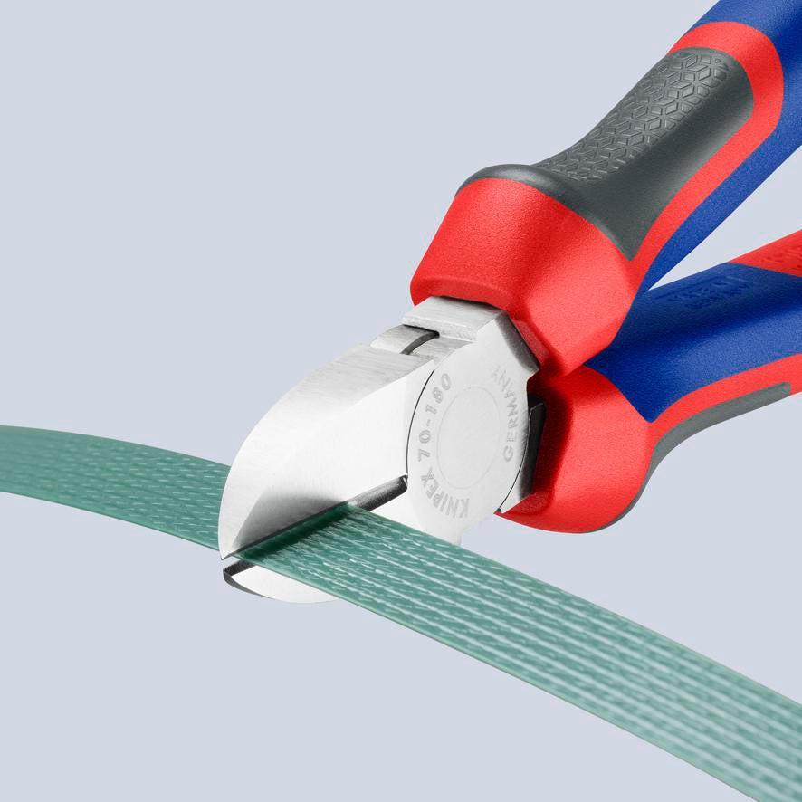 KNIPEX Seitenschneider 160 mm Comfort-Griff, verchromter Kopf, Vanadin-Elektrostahl