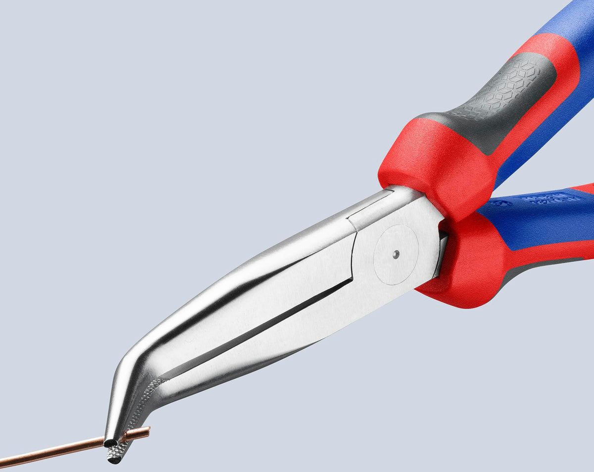 KNIPEX Mechanikerzange L.200mm Form 2 40° gewinkelt Comfort-Griff verchromt