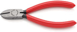 KNIPEX Seitenschneider 110 mm, polierter Kopf, Kunststoffüberzug – präziser Schnitt für feine Drähte