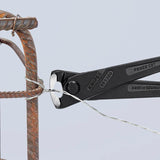 KNIPEX Kraftmonierzange 300 mm – 25 % Kraftersparnis, polierter Kopf, Kunststoffüberzug