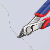 KNIPEX Elektronikseitenschneider Super-Knips® INOX 140 mm – Präzisionszange für feinste Schneidarbeiten