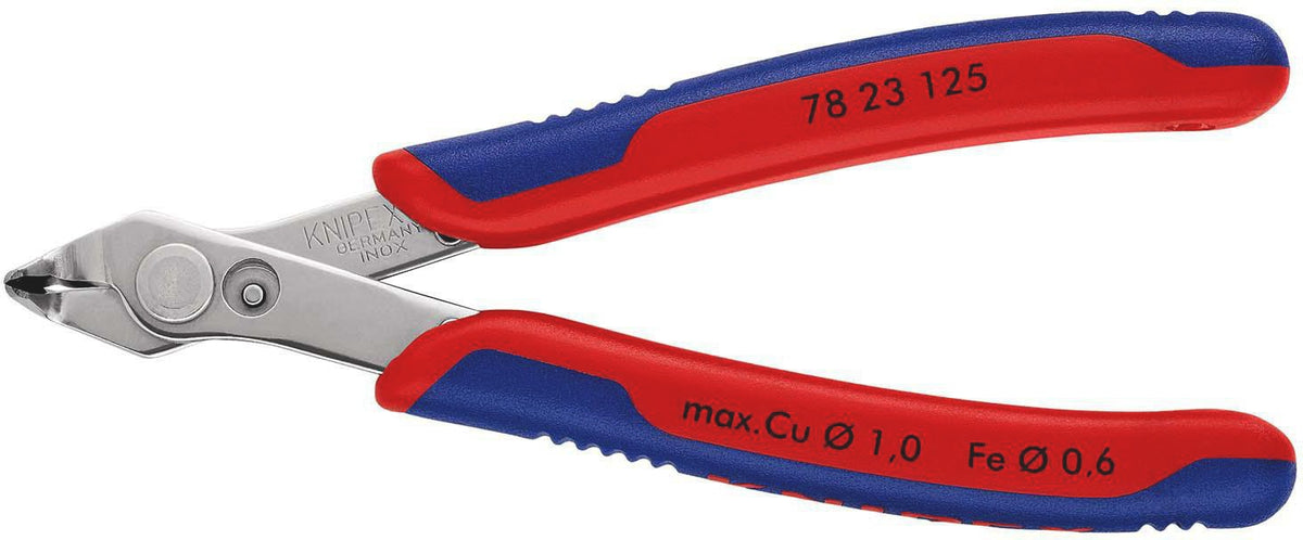 KNIPEX Elektronikseitenschneider Super-Knips® INOX 140 mm – Präzisionszange für feinste Schneidarbeiten