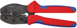 KNIPEX Crimpzange PreciForce® 220 mm für 0,5–6 mm² – Einhandbedienung, Präzisionsprofile