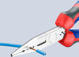 KNIPEX Verdrahtungszange 160 mm für 0,5-0,75/1,5/2,5 mm², verchromt, Comfort-Griff