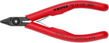 KNIPEX Elektronik-Seitenschneider 125 mm – Form 2, kleine Facette, induktiv gehärtet