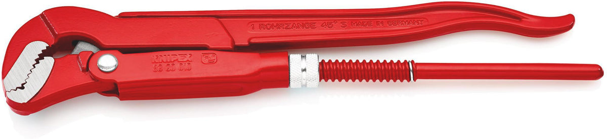 KNIPEX Rohrzange DIN 5234 S-Maul 245 mm Spannweite 0-35 mm für Rohre 1/2 Zoll