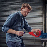 KNIPEX Rohrabschneider TubiX® 6-35 mm – QuickLock-Einhandschnellfixierung für Kupfer, Messing, Edelstahl