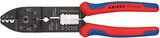 KNIPEX Crimpzange 240 mm für isolierte und unisolierte Kabelschuhe