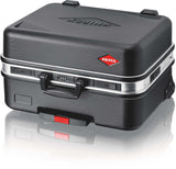 KNIPEX Schalenkoffer BIG Twin Move – Rollbarer Leerkoffer mit Teleskopgriff, Alurahmen & Codeschloss