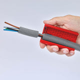 KNIPEX Abmantelungswerkzeug TwistCut 100 mm für Wellrohre und Litzen 0,2–4 mm²