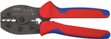 KNIPEX Crimpzange PreciForce® 220 mm für 0,5–6 mm² – Einhandbedienung, Präzisionsprofile