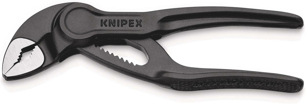 KNIPEX Cobra® XS Wasserpumpenzange 100 mm – Kompakt, Selbstklemmend, 11-fach Feinverstellung