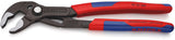 KNIPEX Cobra® Wasserpumpenzange 180 mm – Selbstklemmend, 18 Einstellpositionen, Comfort-Griff