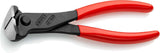KNIPEX Vornschneider 200 mm – Kunststoffüberzug, induktiv gehärtete Schneiden für Monierarbeiten