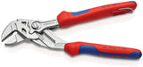 KNIPEX Zangenschlüssel 180 mm mit Spannweite 40 mm, verchromt, Mehrkomponenten-Hülle und Befestigungsöse