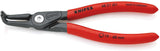 KNIPEX Präzisionssicherungsringzange J 01 für Innenringe 8-13 mm, 130 mm