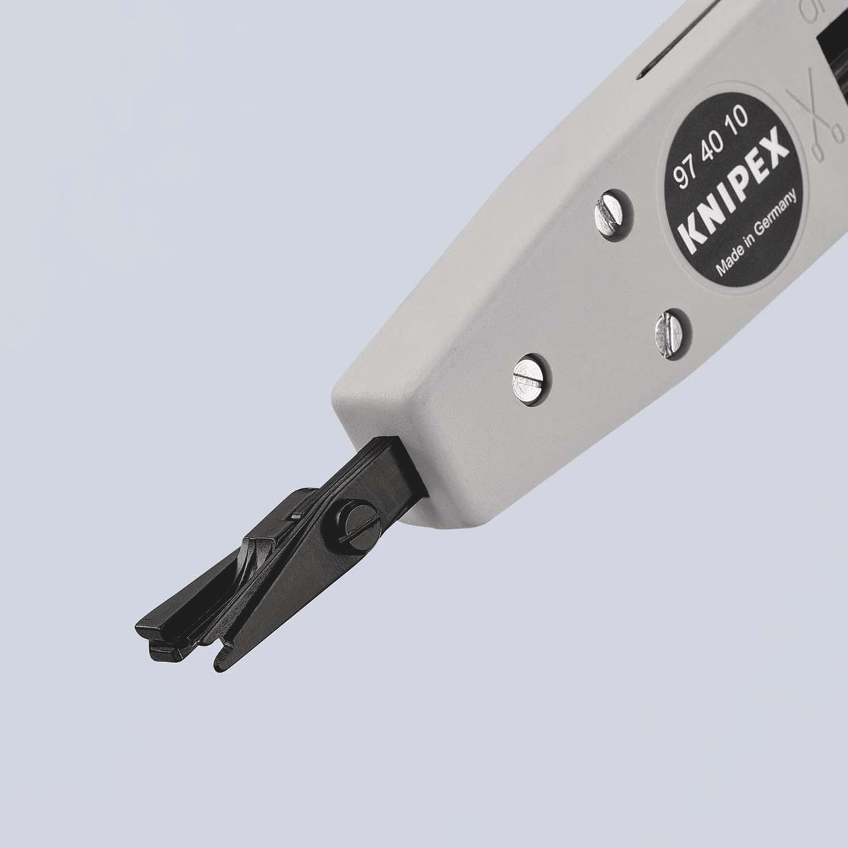 KNIPEX Anlegewerkzeug 175 mm für LSA Plus und baugleich Ø 0,4 - 0,8 mm