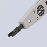 KNIPEX Anlegewerkzeug 175 mm für LSA Plus und baugleich Ø 0,4 - 0,8 mm