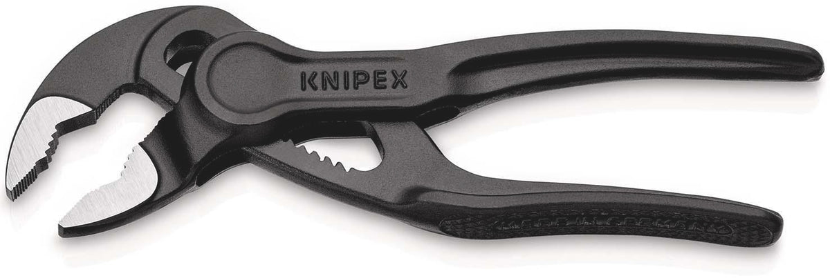 KNIPEX Cobra® XS Wasserpumpenzange 100 mm – Kompakt, Selbstklemmend, 11-fach Feinverstellung