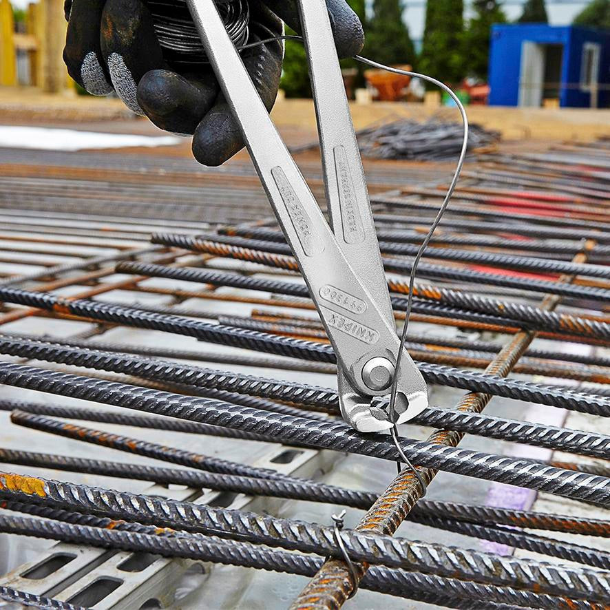 Kraftmonierzange 300 mm von KNIPEX – 25 % Kraftersparnis, glanzverzinkt