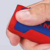 KNIPEX Abmantelungswerkzeug TwistCut 100 mm für Wellrohre und Litzen 0,2–4 mm²