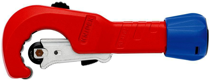 KNIPEX Rohrabschneider TubiX® 6-35 mm – QuickLock-Einhandschnellfixierung für Kupfer, Messing, Edelstahl